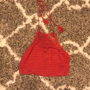 Crochet crop top
